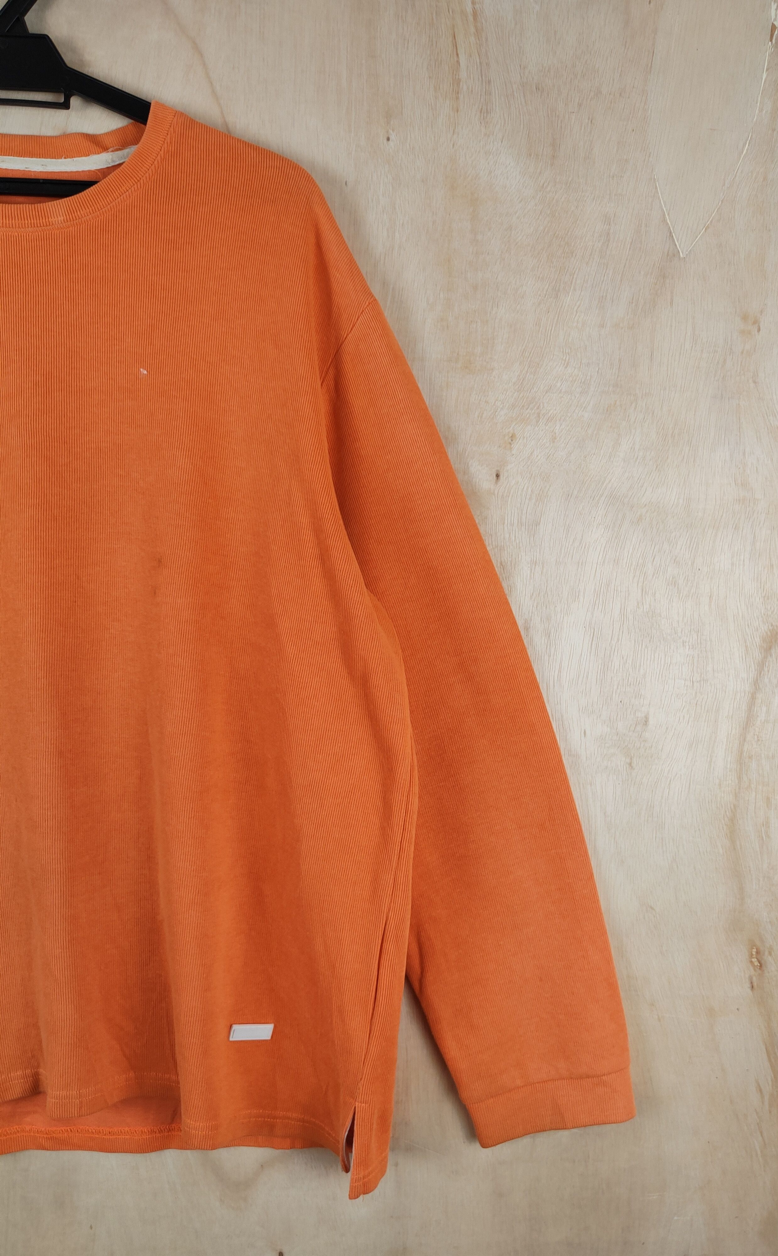 Japanese Brand × Vintage MCC 11 Orange plain Sweatshirts #S2611 Size US XL / EU 56 / 4 - 5 Thumbnail