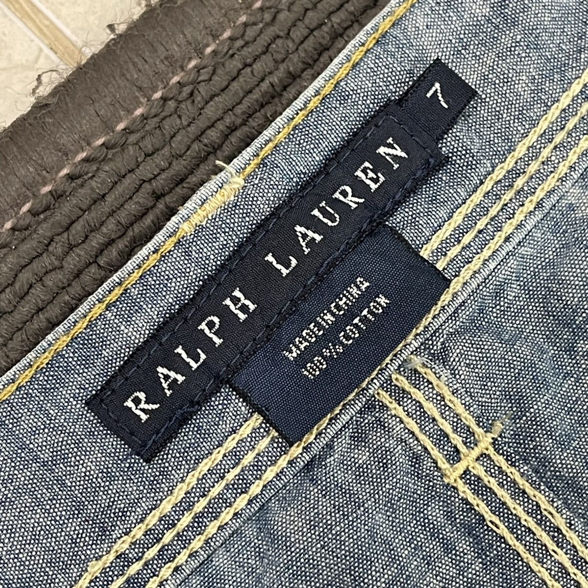 Ralph Lauren Vintage Ralph Lauren Denim Skirt W28 Size 28" / US 6 / IT 42 - 17 Thumbnail