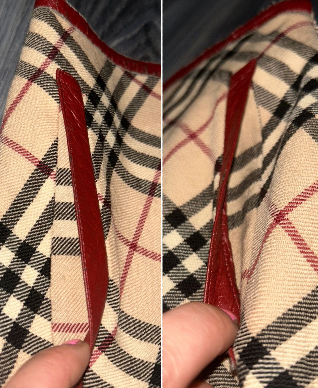 Burberry Burberry Blue Label Nova Check Wool Skirt size 36 Size 25" / US 0 / IT 36 - 7 Thumbnail