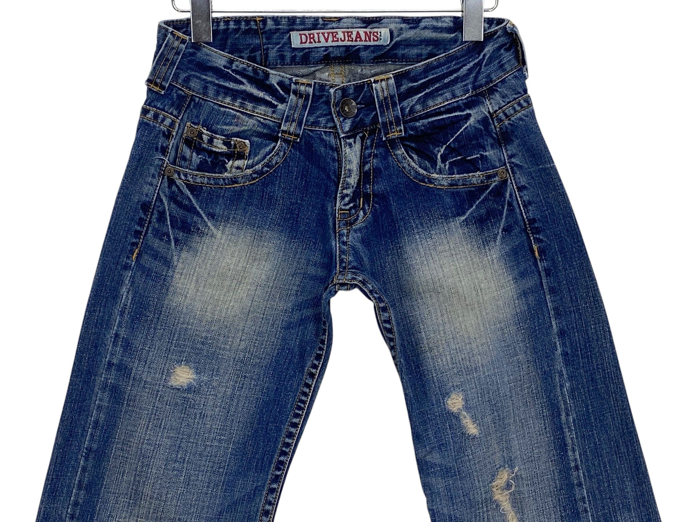 7 For All Mankind Drive Jeans Flare Jeans Size 25" / US 0 / IT 36 - 3 Thumbnail