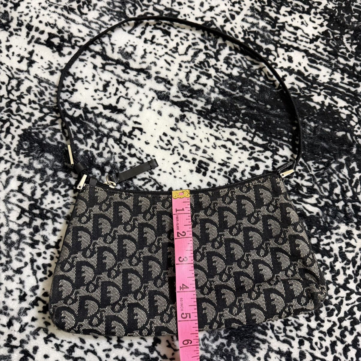 Dior Vintage Christian Dior Oblique Hobo Bag Size ONE SIZE - 11 Thumbnail