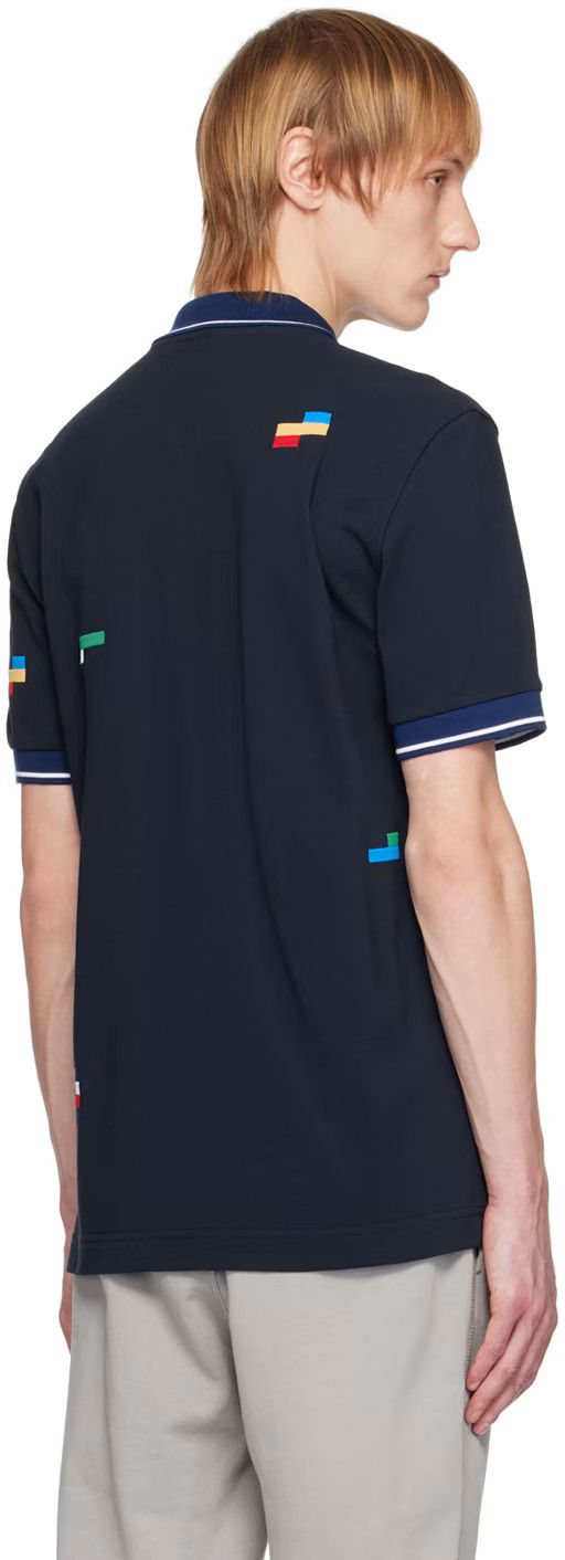 Missoni o1y0225 Logo Polo Shirt in Midnight Blue Size US S / EU 44-46 / 1 - 3 Thumbnail