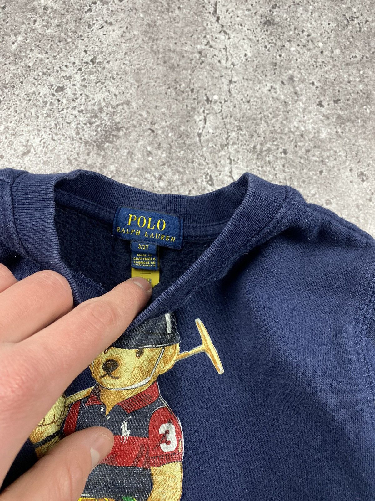 Polo Ralph Lauren × Vintage VINTAGE 3 YEARS POLO by RALPH LAUREN POLO BEAR KID'S SIZE Size US XXS / EU 40 - 3 Thumbnail