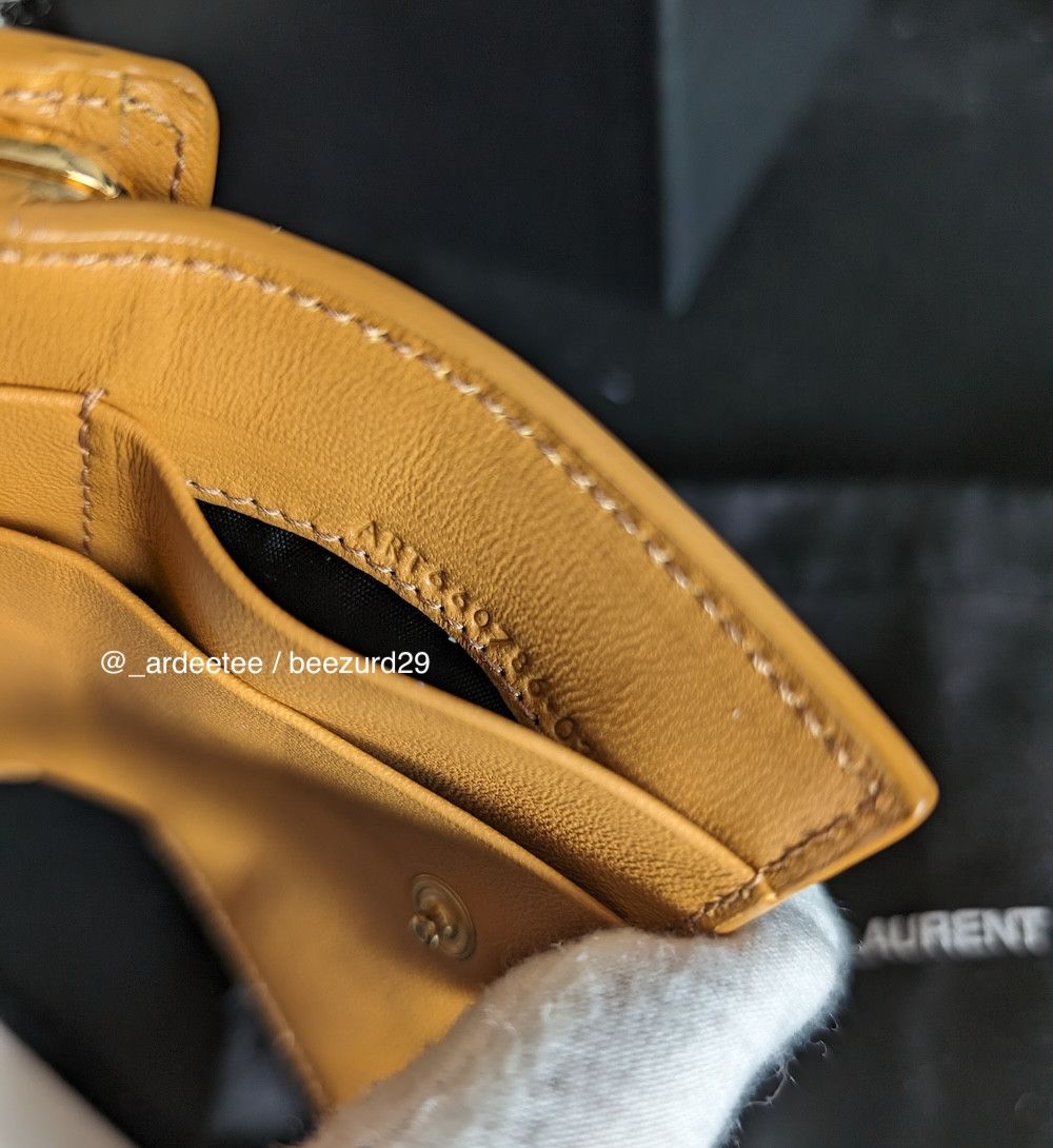 Saint Laurent Paris EXOTIC LIZARD MICRO RIDER CHAIN CROSSBODY BAG Size ONE SIZE - 11 Thumbnail