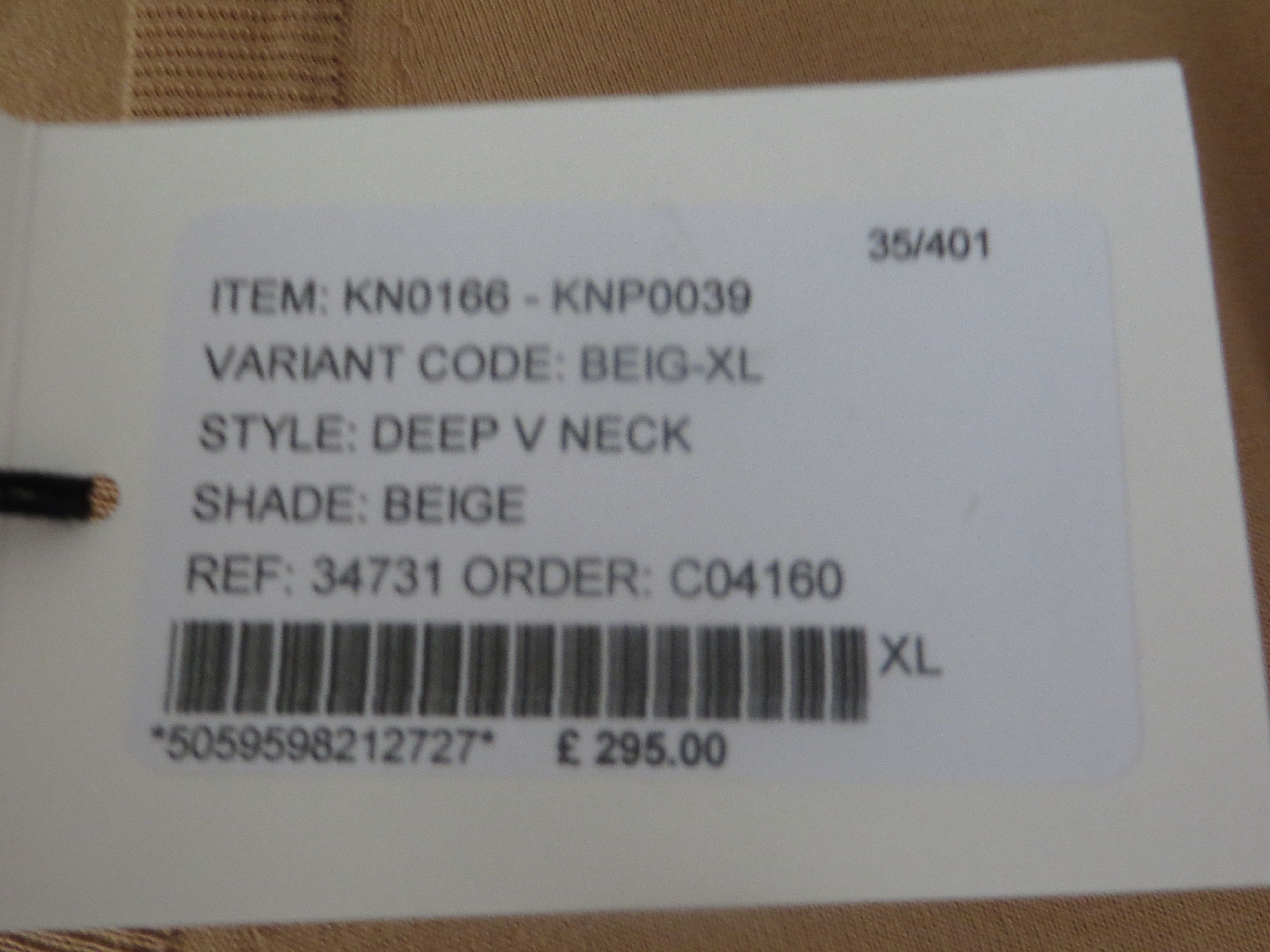 Mackintosh V NECK PULLOVER Size US XL / EU 56 / 4 - 6 Thumbnail