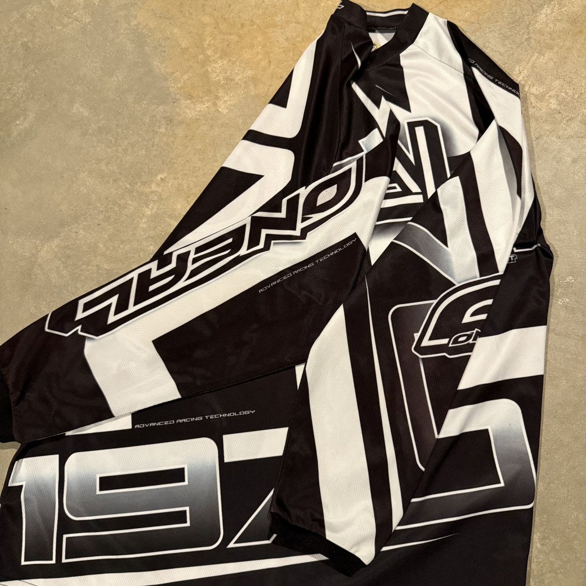 Vintage Vtg 2000s Oneal Racing Motocross Mesh Jersey ERD Grunge Y2K Size US L / EU 52-54 / 3 - 5 Thumbnail