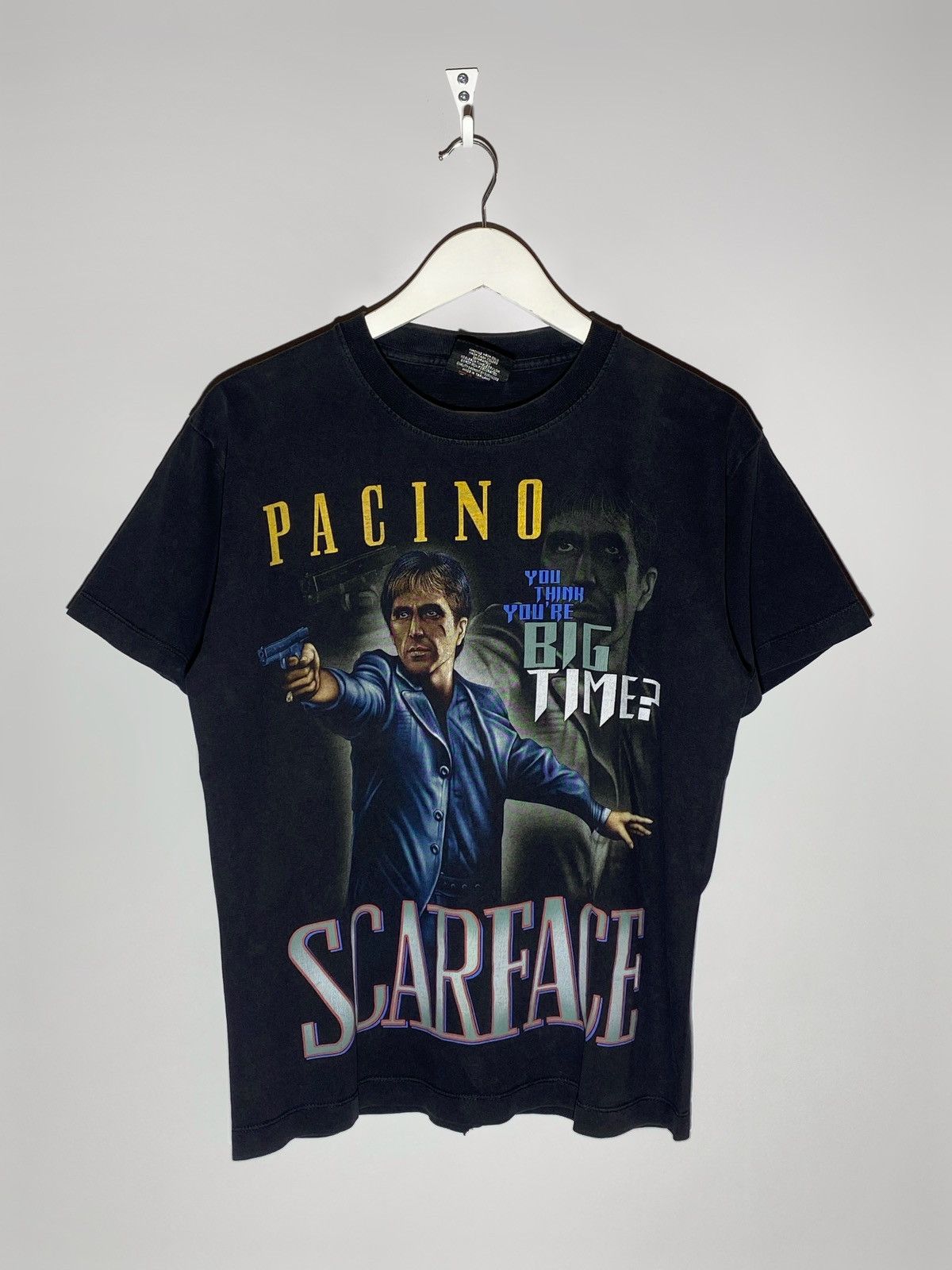Vintage Vintage Scarface Al Pacino graphic tee y2k rock band Size US M / EU 48-50 / 2 - 1 Thumbnail