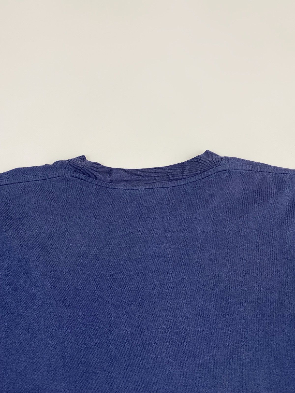 Nike × Vintage 1990’s Vintage Distressed Nike Big Logo T-Shirt Size US L / EU 52-54 / 3 - 9 Thumbnail