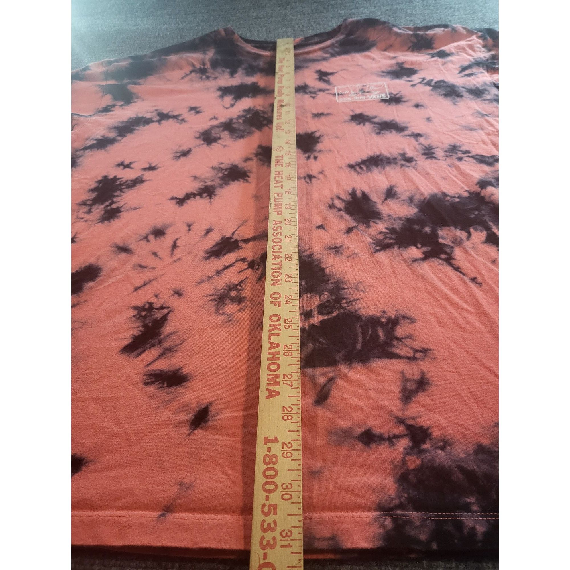 Vans Vans Premium Tie Dye Tshirt Men Sz XXL Double Sided Pink Bla Size US XXL / EU 58 / 5 - 3 Thumbnail