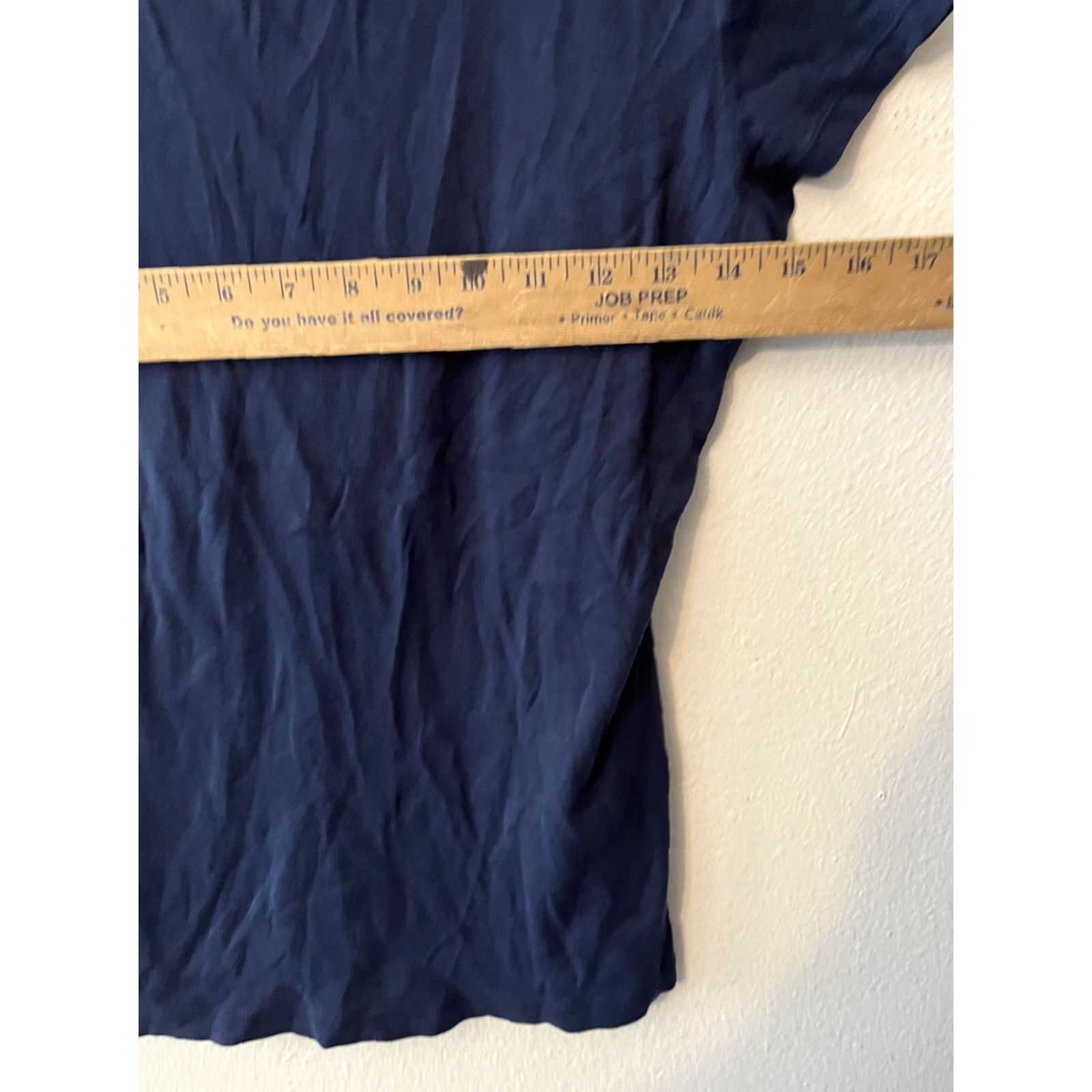 Tommy Hilfiger Tommy Hilfiger T Shirt Medium Blue Short Sleeve V Neck Womens Jersey Casual Size M / US 6-8 / IT 42-44 - 4 Thumbnail