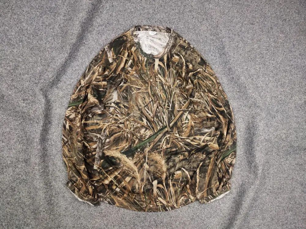 Realtree Vintage Y2K Style Realtree long sleeve shirt Camo Sweatshirt Size US XL / EU 56 / 4 - 1 Thumbnail