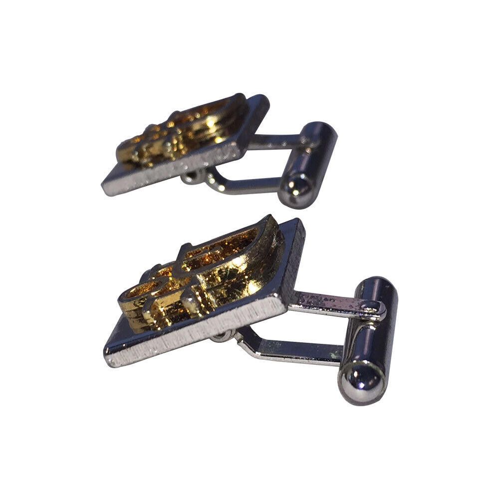 Dior Dior Two Tone Retro Vintage Cufflinks Size ONE SIZE - 2 Thumbnail