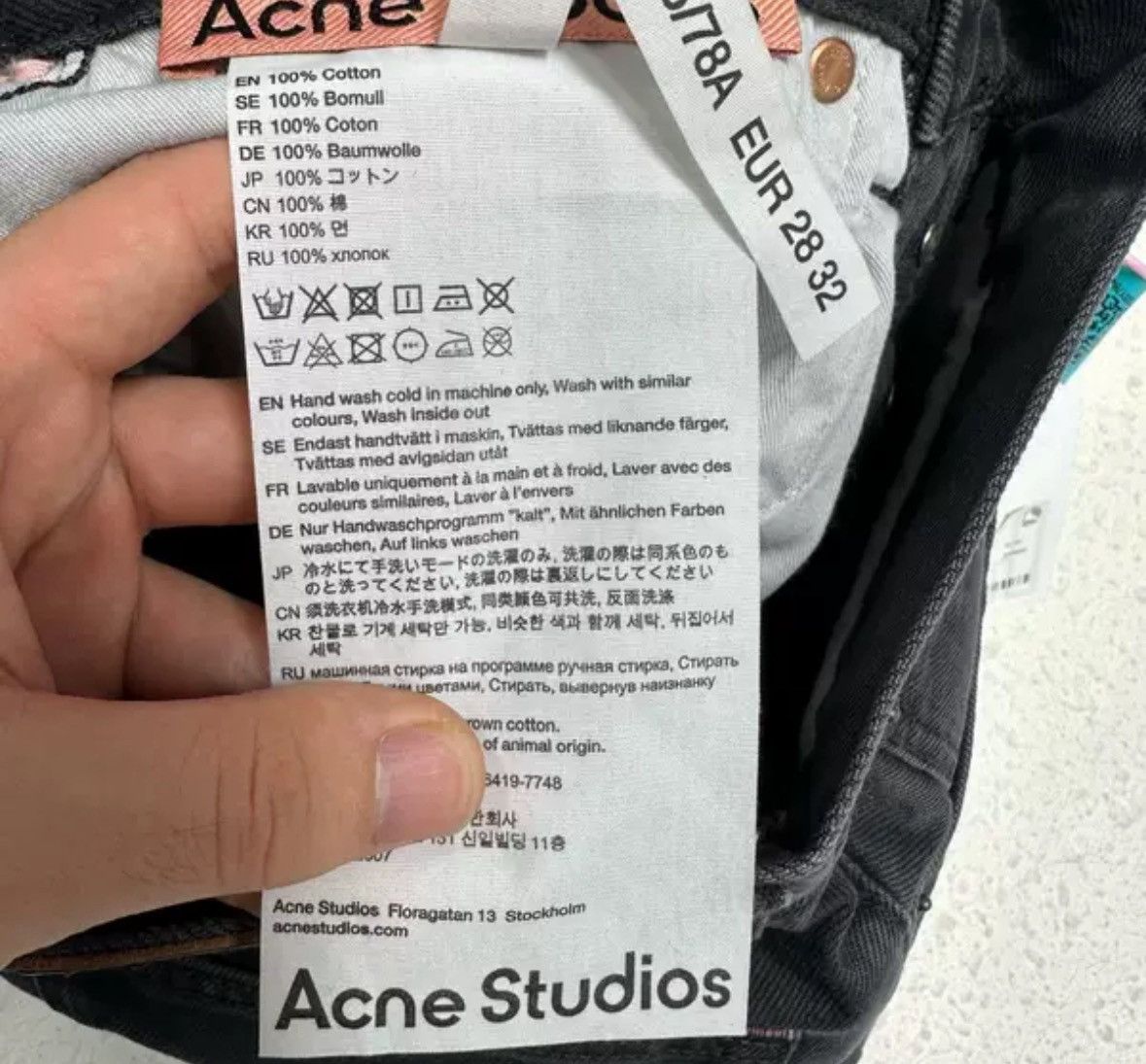 Acne Studios Acne studios Tannin series micro-cut jeans Size US 28 / EU 44 - 7 Thumbnail
