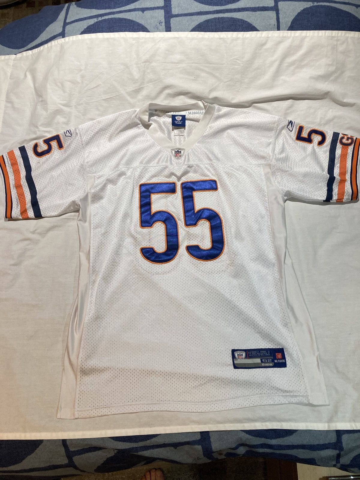 Reebok Lance Briggs Chicago Bears Jersey, Men’s size 52 Size US XL / EU 56 / 4 - 2 Thumbnail