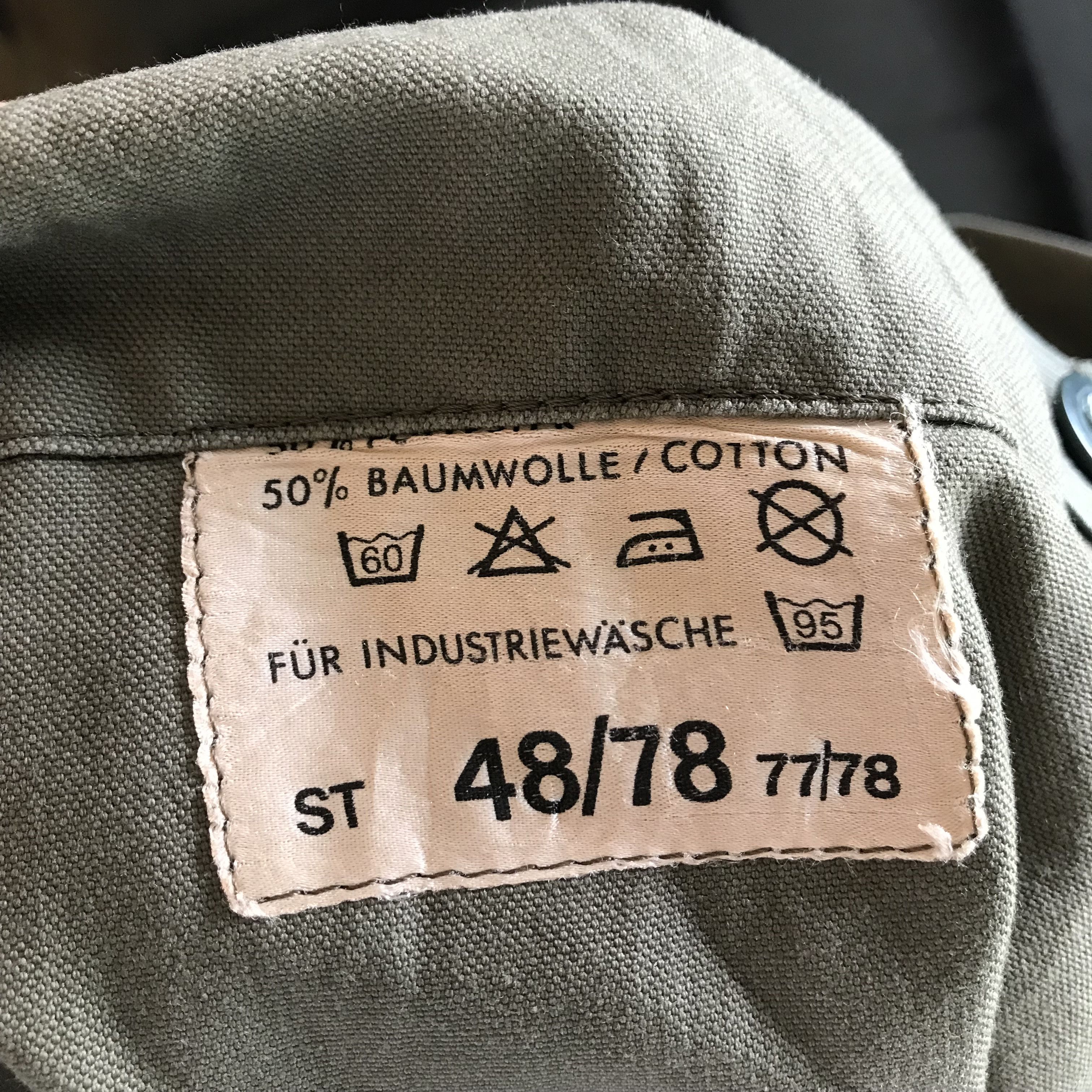 Aeronautica Militare Vintage Germany Military trouser pants Green army military Size US 36 / EU 52 - 12 Thumbnail
