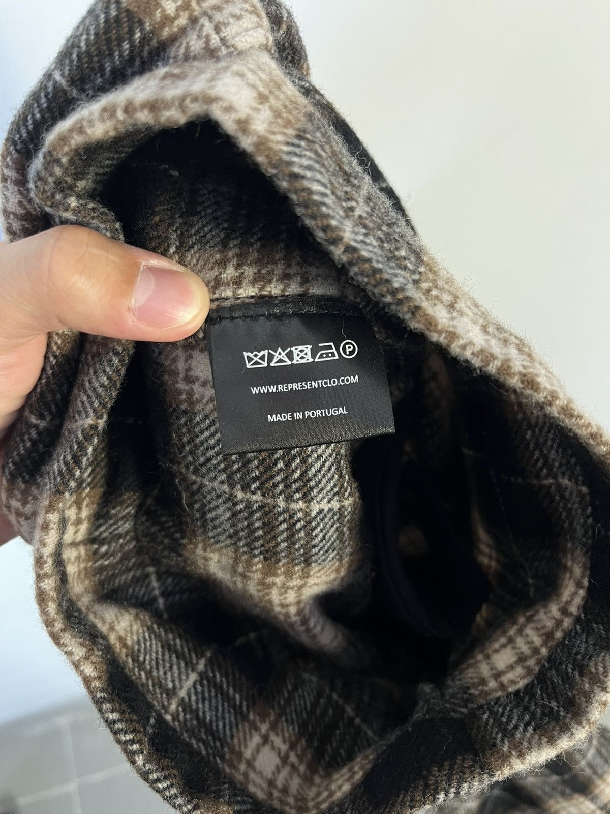 Represent Clo. Represent Clo. Wool Hype Style Plaid Cargo Shorts Size US 30 / EU 46 - 9 Thumbnail