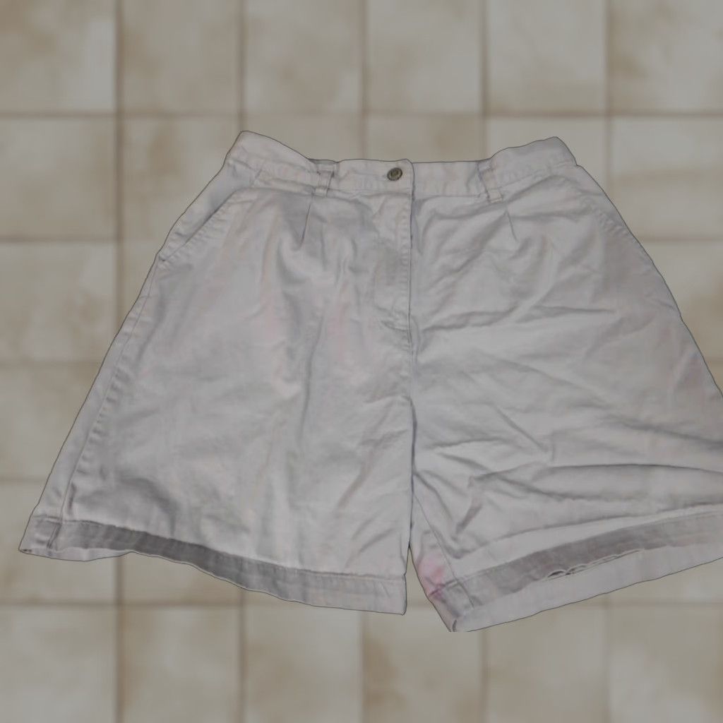 Bill Blass Bill Blass Womens Shorts 14 Chino Purple Flat Front Zip Casual Summer Classic Stretch Mens? Womens Size 24" / US 00 / IT 34 - 1 Thumbnail