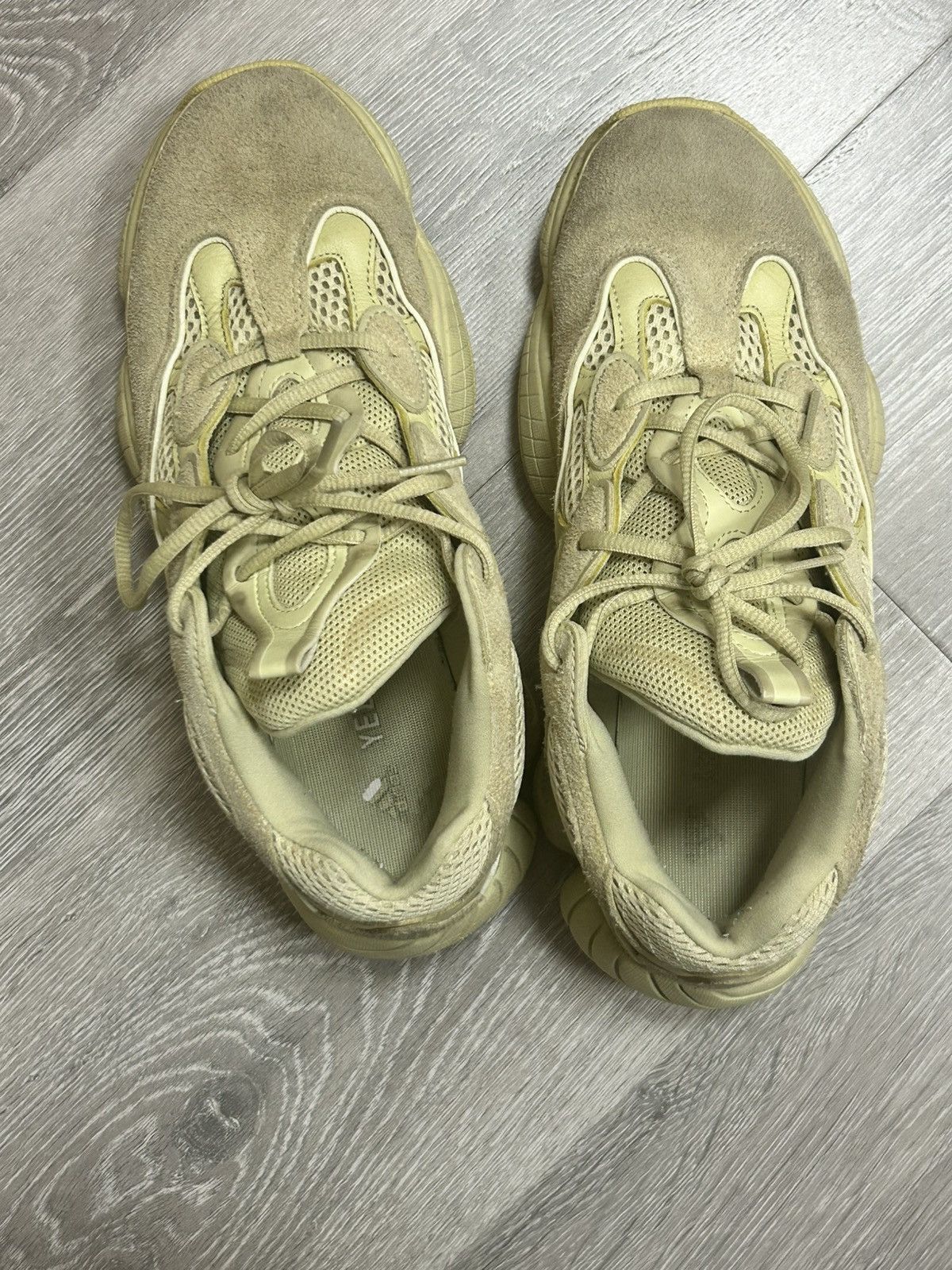 Yeezy Adidas Yeezy Super Moon Yellow 500 Size US 9.5 / EU 42-43 - 4 Thumbnail