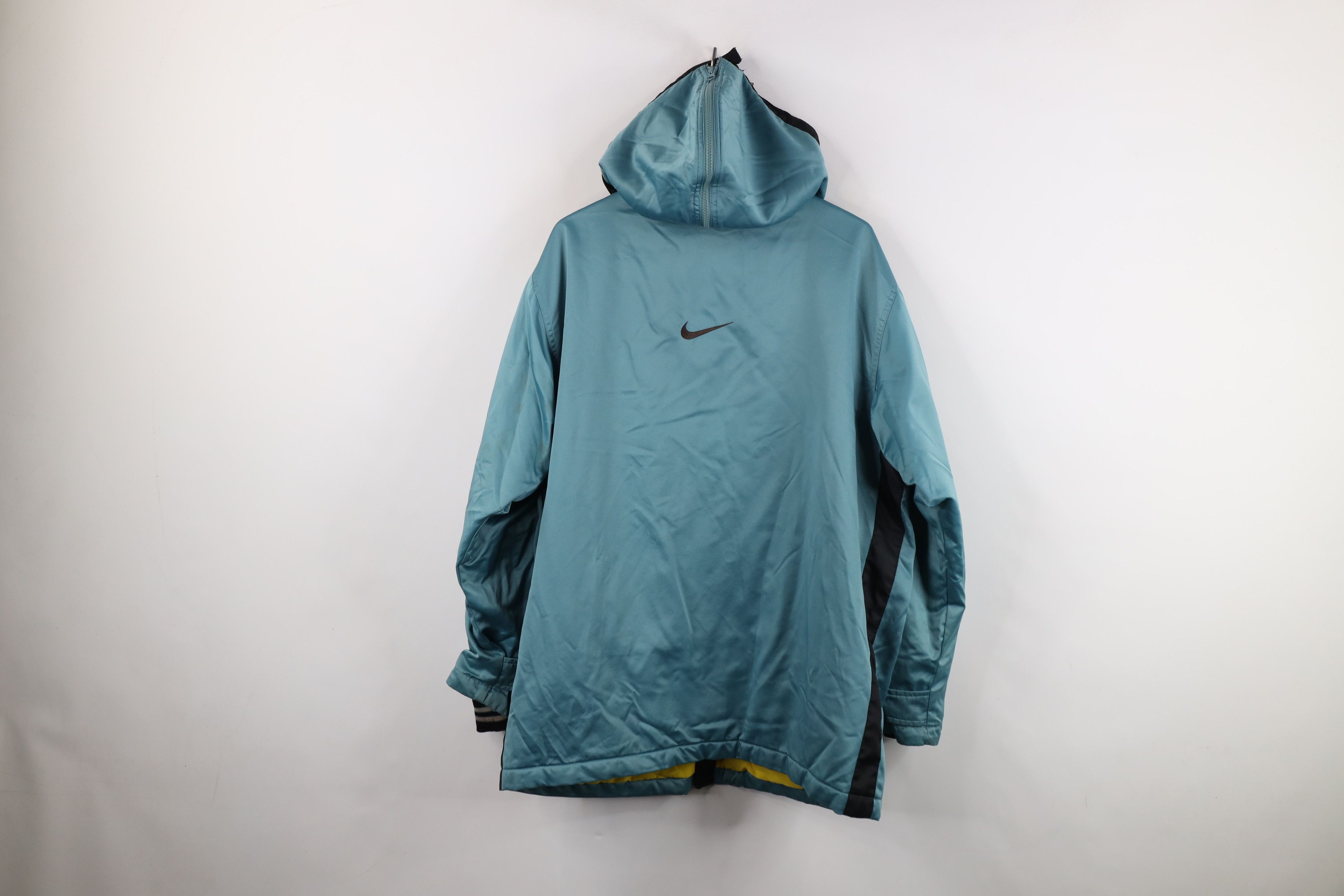 Nike Vintage 90s Nike Travis Scott Mini Swoosh Cape Hood Jacket Size US L / EU 52-54 / 3 - 14 Thumbnail