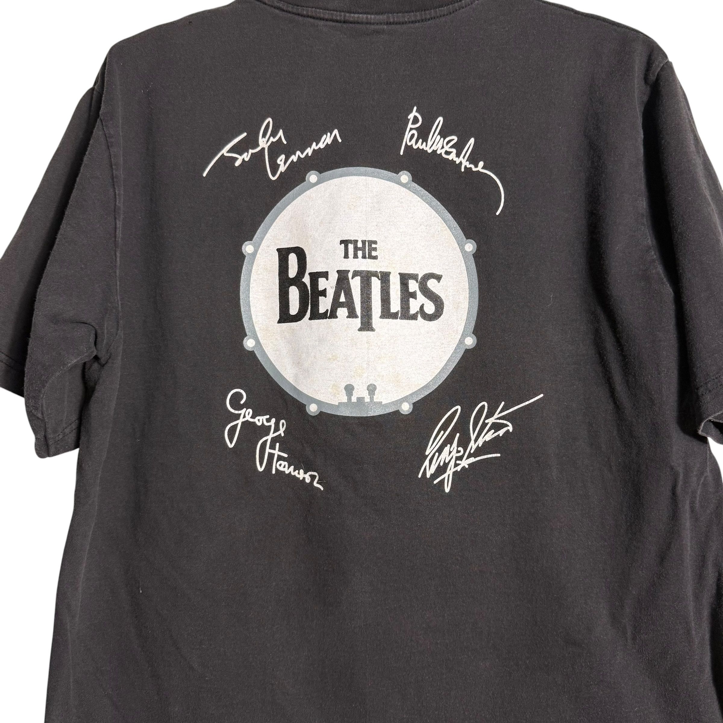 Band Tees 🔥RARE🔥Vintage The Beatles Band Member Signatures T-shirt Size US L / EU 52-54 / 3 - 4 Thumbnail