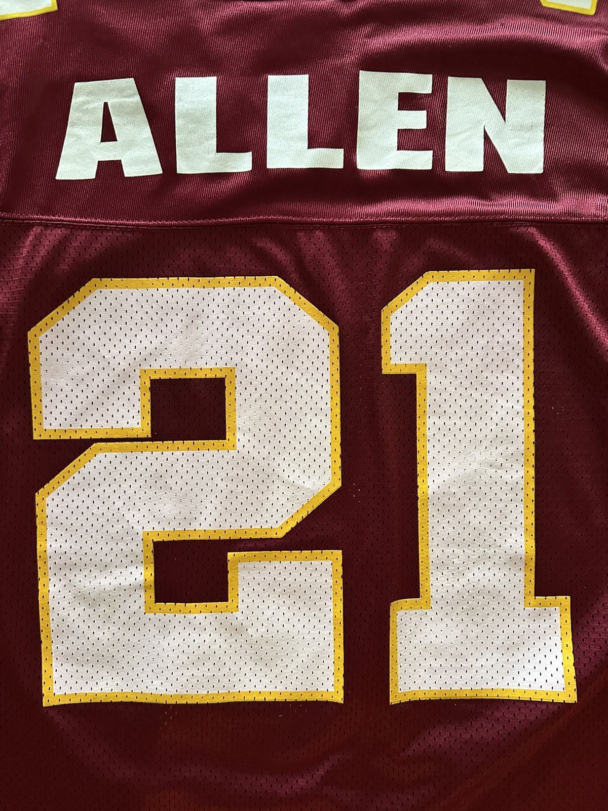 Logo Athletic × NFL × Vintage Vintage 90s Logoathletic Washington Redskins Allen Jersey Size US XL / EU 56 / 4 - 9 Thumbnail