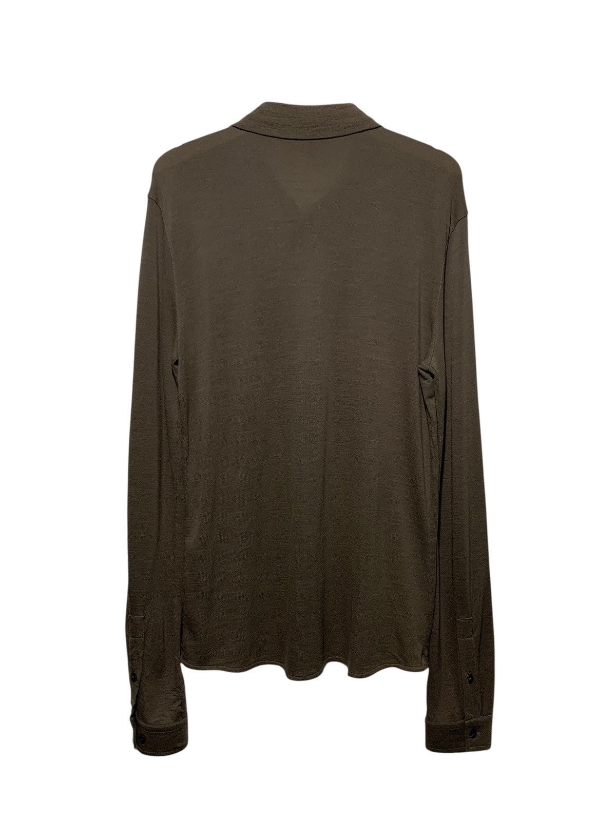 Giorgio Armani Armani Woollen Knit Shirt Size US L / EU 52-54 / 3 - 8 Thumbnail