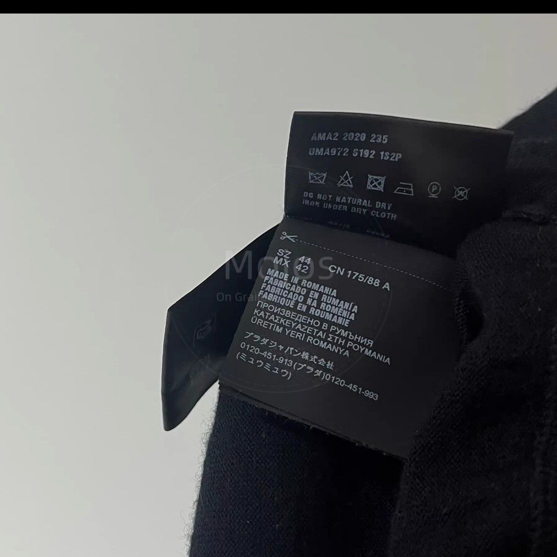 Prada Sz 44 Prada Logo Stitch Knitwear Sweater-2508 Size US S / EU 44-46 / 1 - 6 Thumbnail