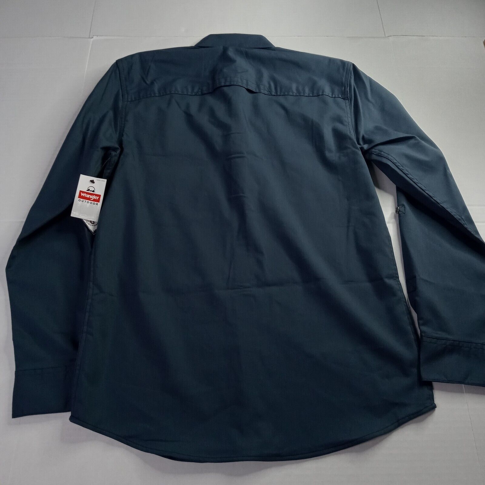 Wrangler Wrangler Shirt Men's S Blue Convertible Sleeves 2-Pockets Size US S / EU 44-46 / 1 - 10 Thumbnail