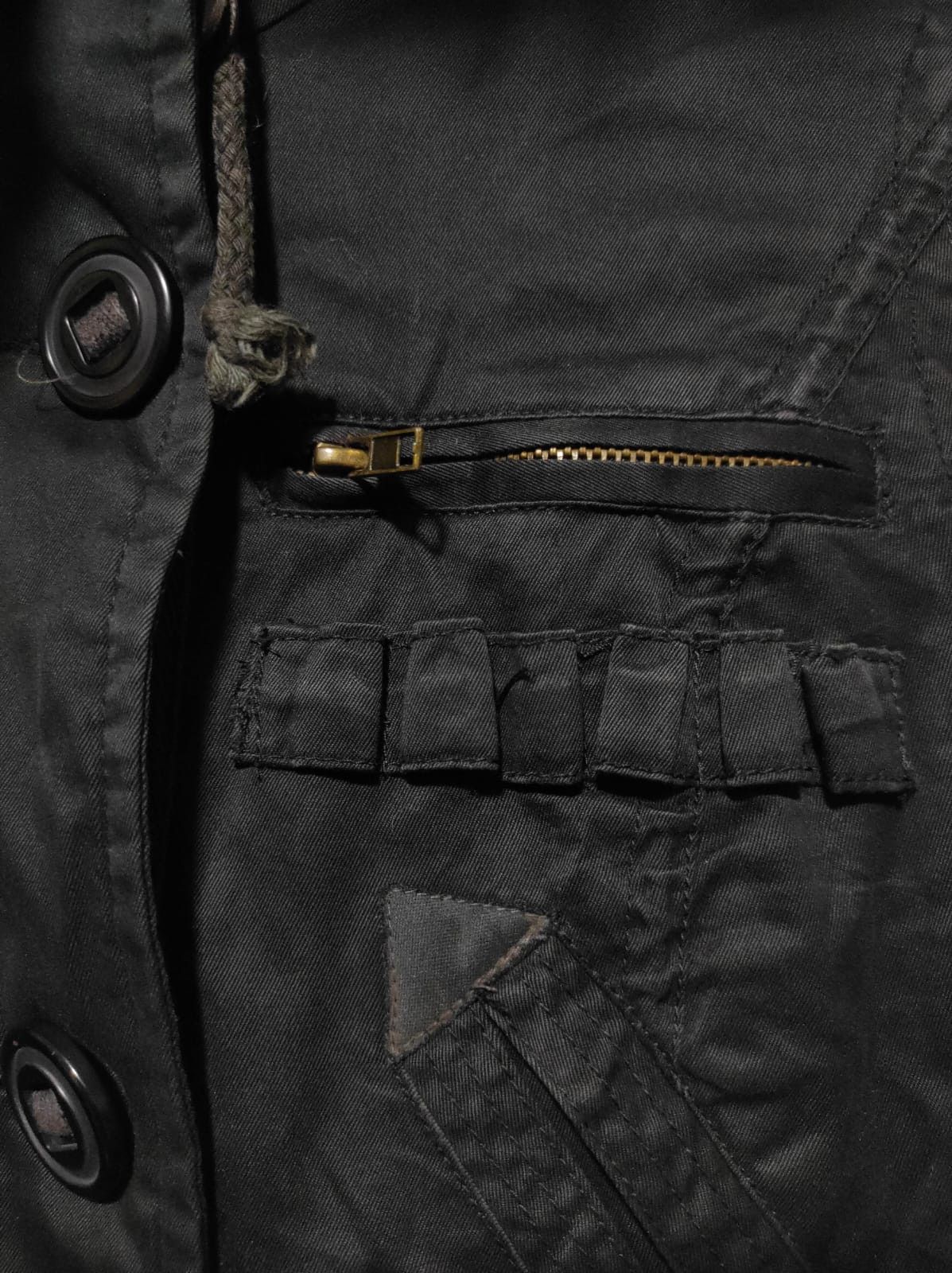 Japanese Brand Ingni Double Zip Fur Hoodie Parka Jacket LGB style Size US S / EU 44-46 / 1 - 8 Thumbnail