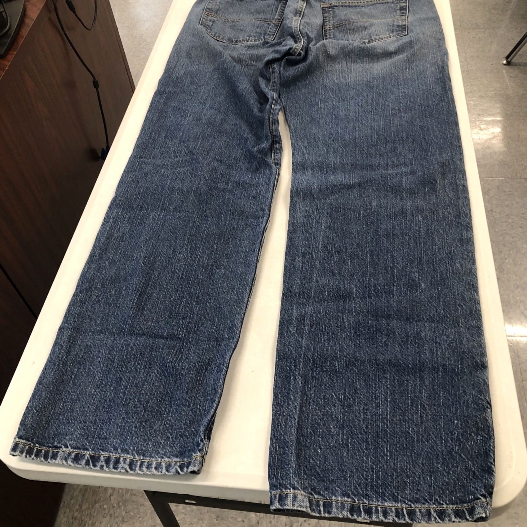 Polo Ralph Lauren VINTAGE Polo Ralph Lauren Hayden Jeans Mens 36x34 Relaxed Fit Straight Leg Blue Denim 90s Grunge Retro Polo Jeans Company Mens Jeans Size US M / EU 48-50 / 2 - 5 Thumbnail