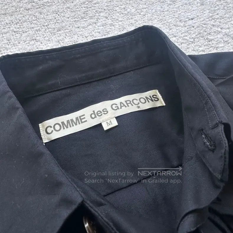 Comme des Garcons Comme des Garcons Cotton Lace-Trim Shirt Size M / US 6-8 / IT 42-44 - 5 Thumbnail