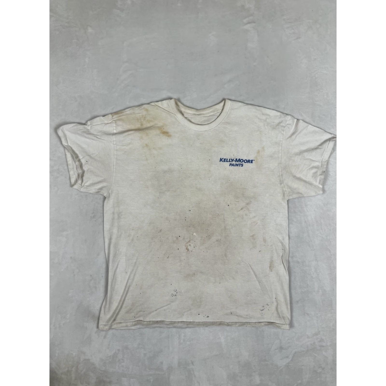 Hanes VINTAGE Hanes T-Shirt XL White 90s Cars Truck Hot Rod Stained Cotton Crew Neck Short Sleeve Men Regular Season Summer Spring Before 1990s–1999s Size US XL / EU 56 / 4 - 2 Thumbnail