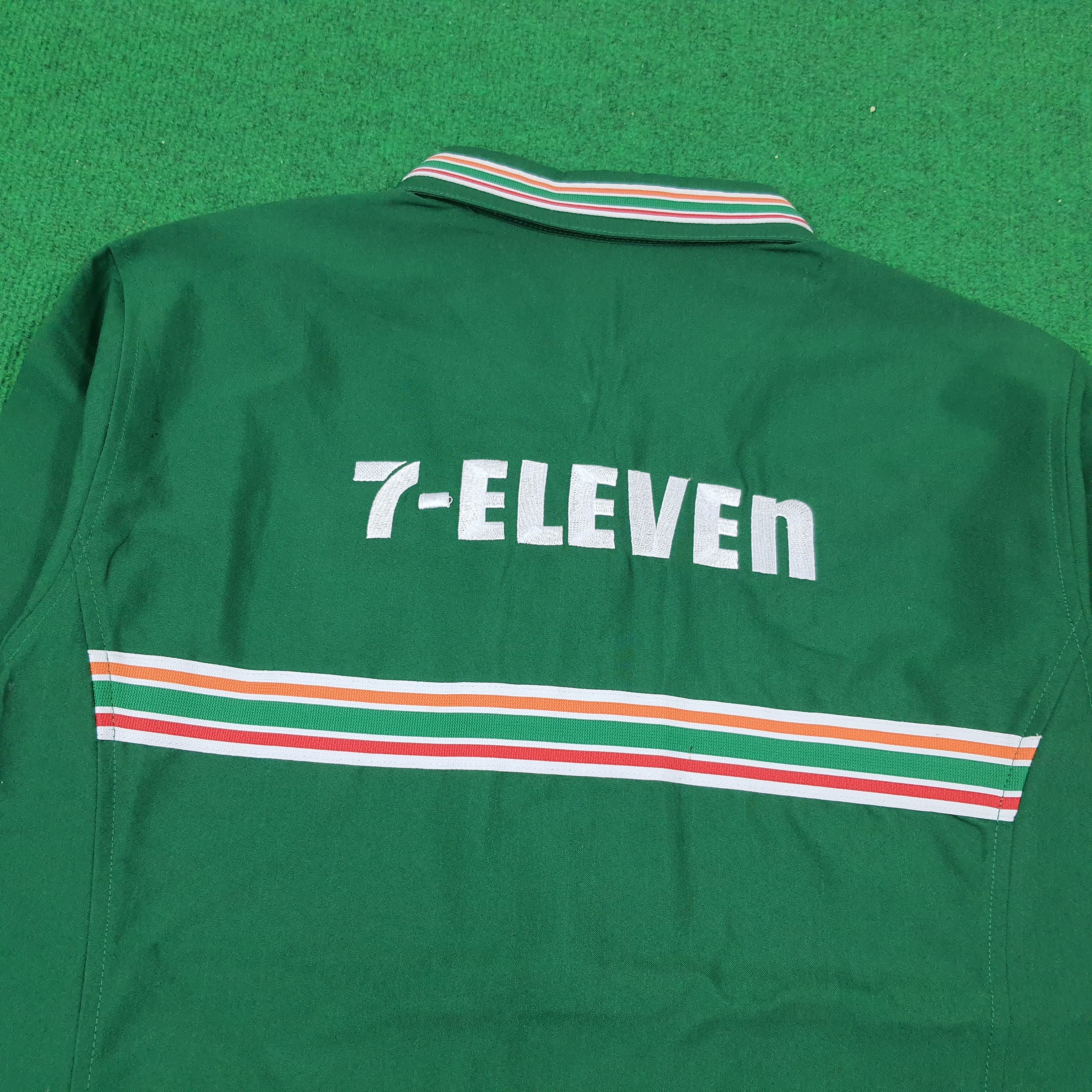 Japanese Brand × Vintage Vintage 7 Eleven Japan Worker Staff Uniform Jacket C219N23 Size US M / EU 48-50 / 2 - 4 Thumbnail