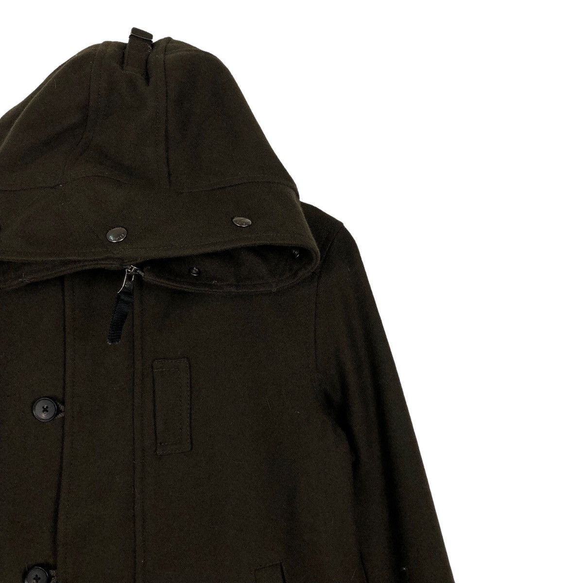 Japanese Brand Wool Duffle Jacket Edifice Vetement de tous les Jours Japan Size US M / EU 48-50 / 2 - 5 Thumbnail