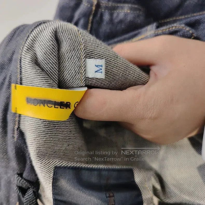 Moncler Men's Moncler Denim Jacket. Size US M / EU 48-50 / 2 - 6 Thumbnail