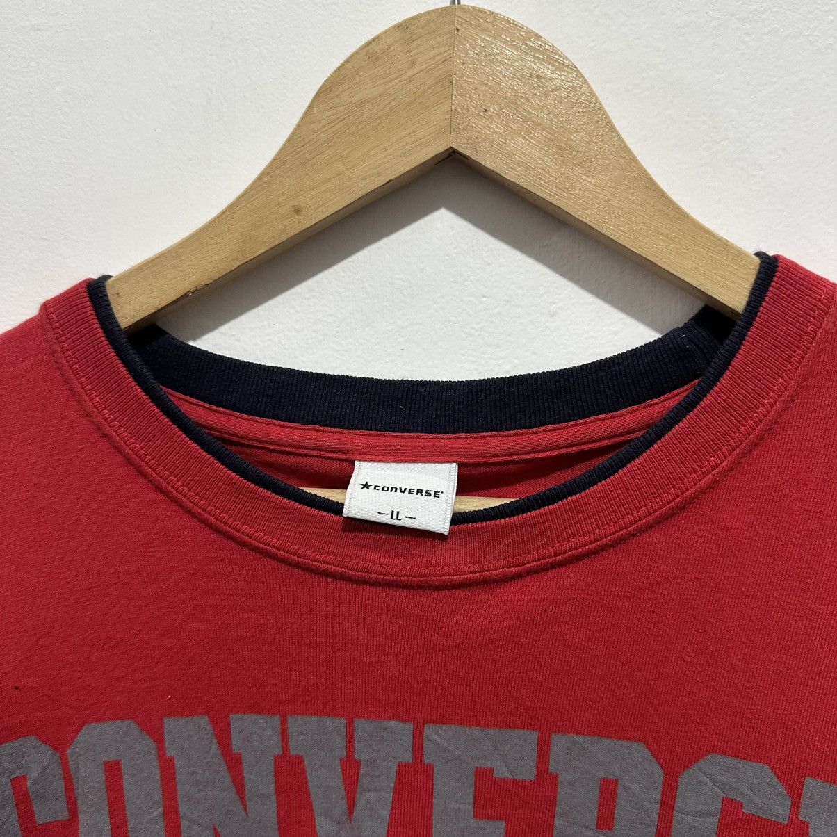 Converse Vintage Converse Double layer Long Sleeve T Shirt Size US L / EU 52-54 / 3 - 3 Thumbnail