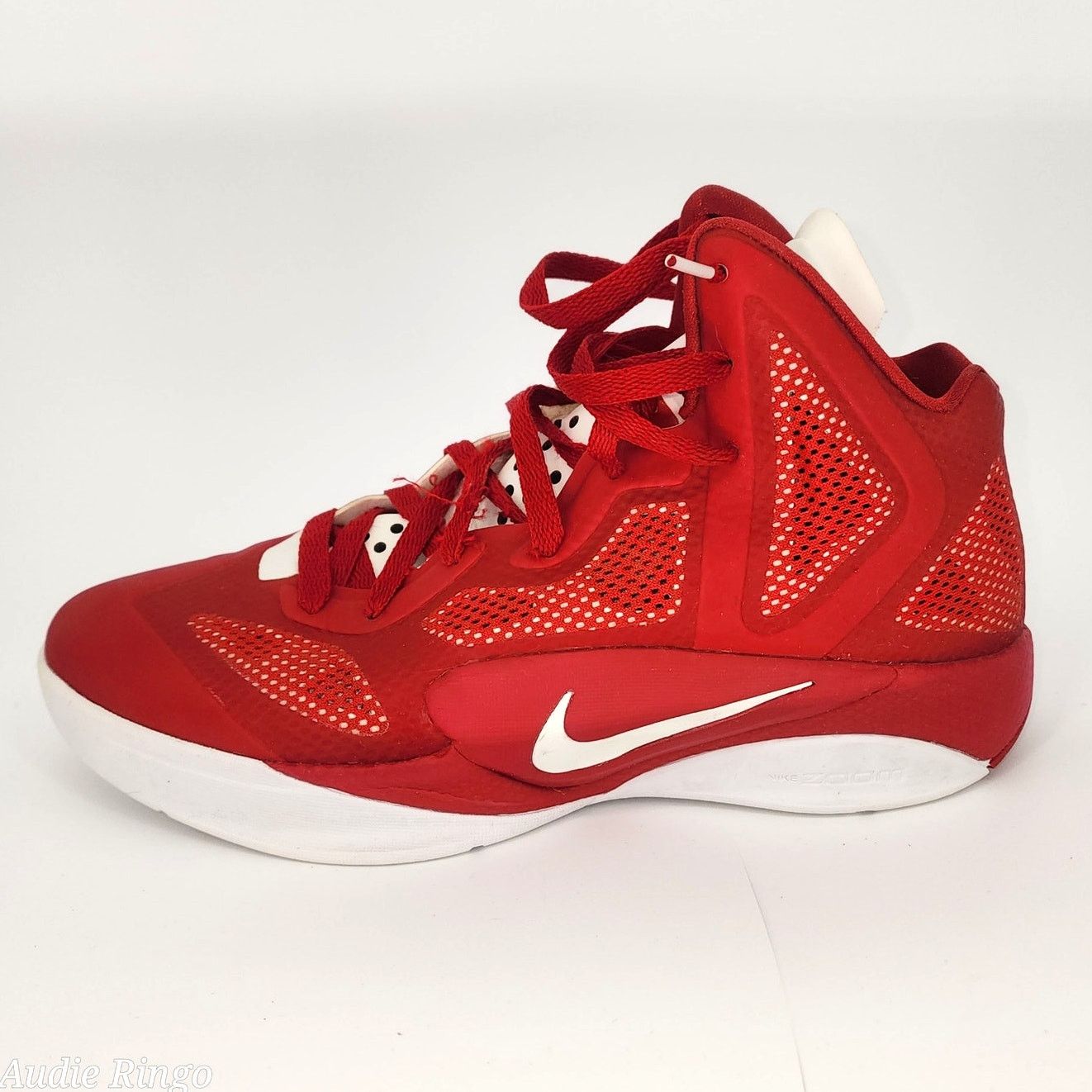 Nike Nike Hyperdunk 2014 Red White Basketball Shoes Men’s 8.5 Size US 8.5 / EU 41-42 - 7 Thumbnail