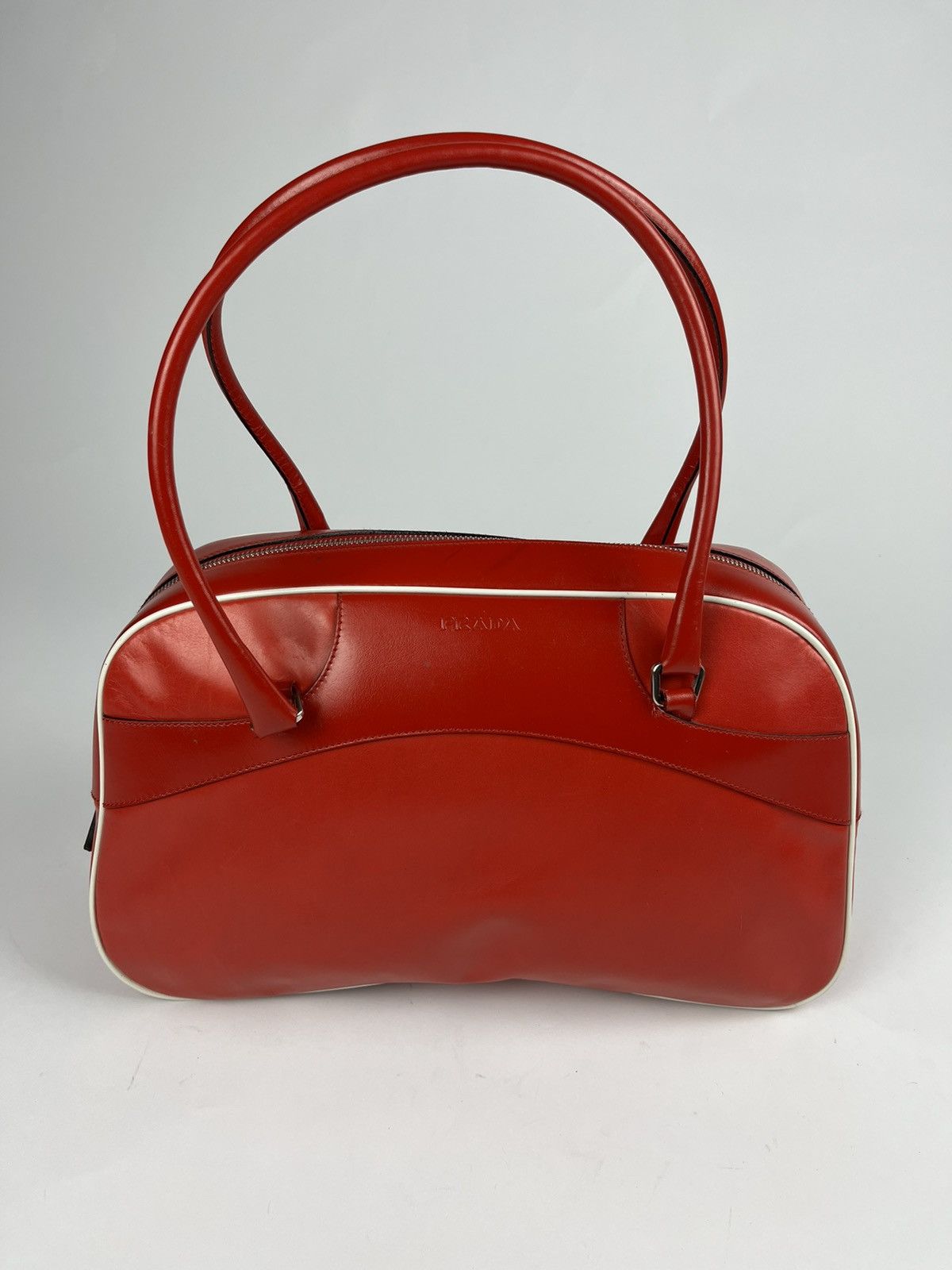 SS2000 PRADA LEATHER HAND BAG