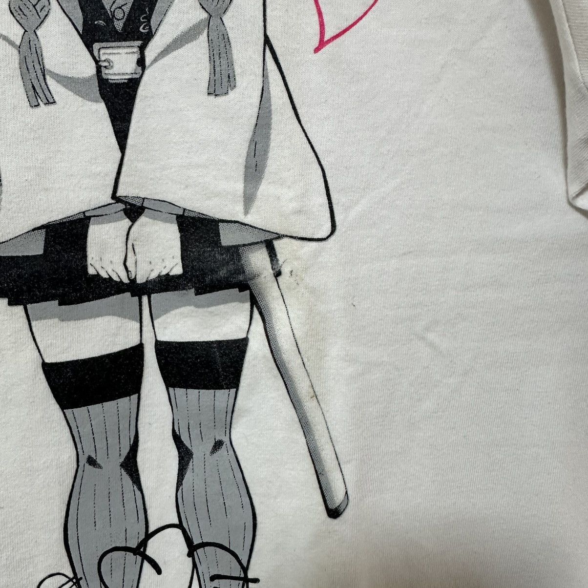 Anime RARE DEMON SLAYER "MITSURI KANROJI" WHITE TEE Size US XL / EU 56 / 4 - 4 Thumbnail