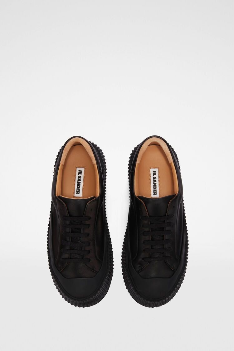 Jil Sander o1loc1c0425 J15WS0002 Low-Top Sneakers in Black Size US 6 / IT 36 - 5 Thumbnail
