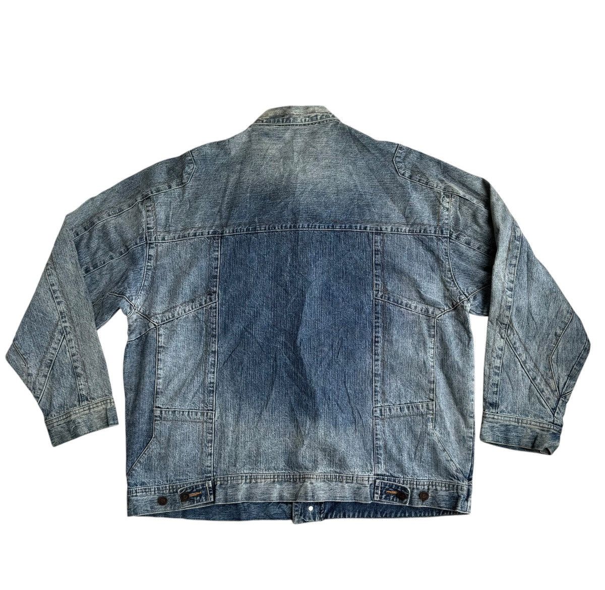 Pelle Pelle Vintage Distressed Pelle Pelle Denim Jacket Size US XL / EU 56 / 4 - 2 Thumbnail