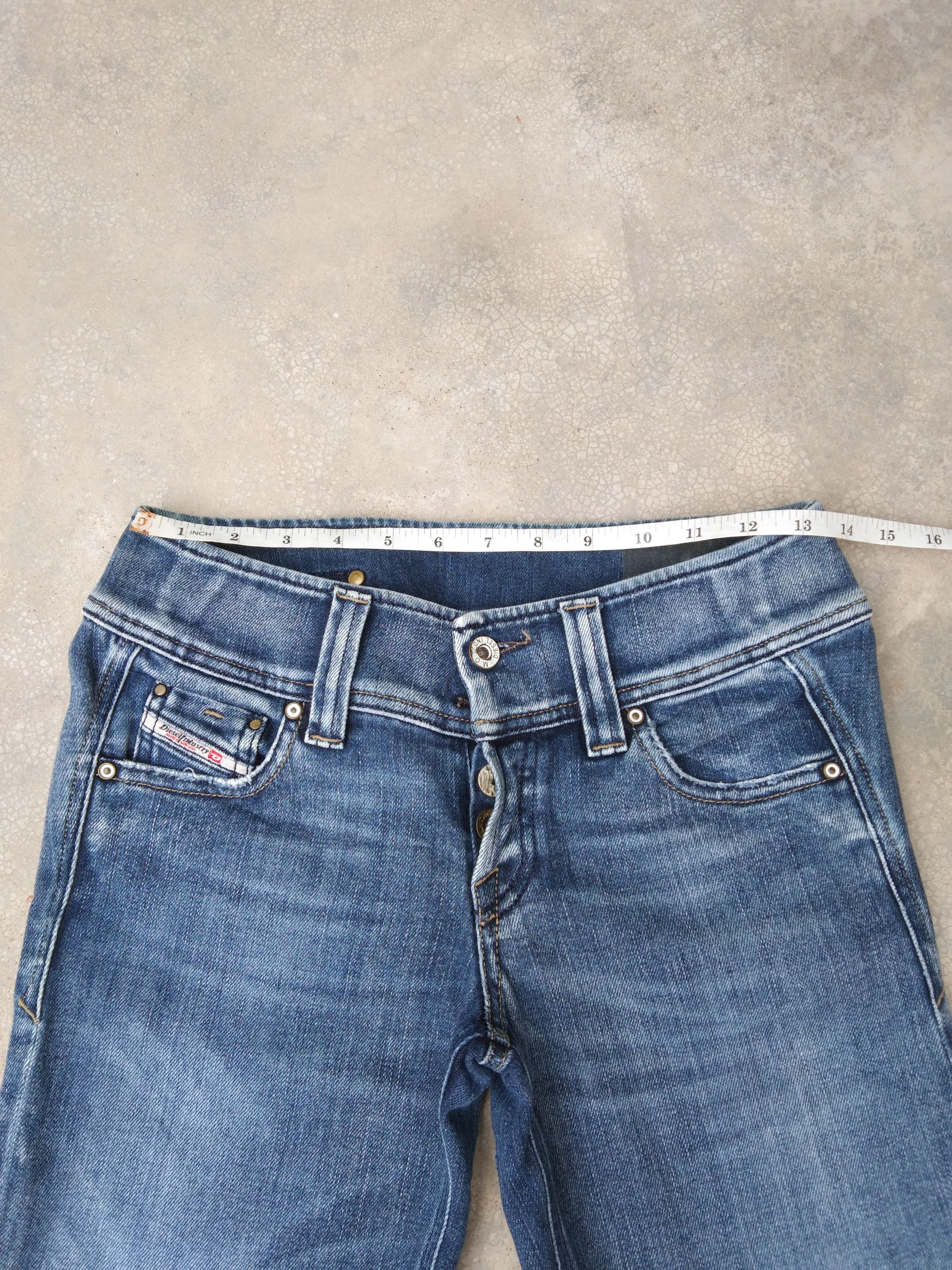 Diesel Vintage Diesel Flared Wide Leg Jeans 26x32 Size US 26 / EU 42 - 3 Thumbnail