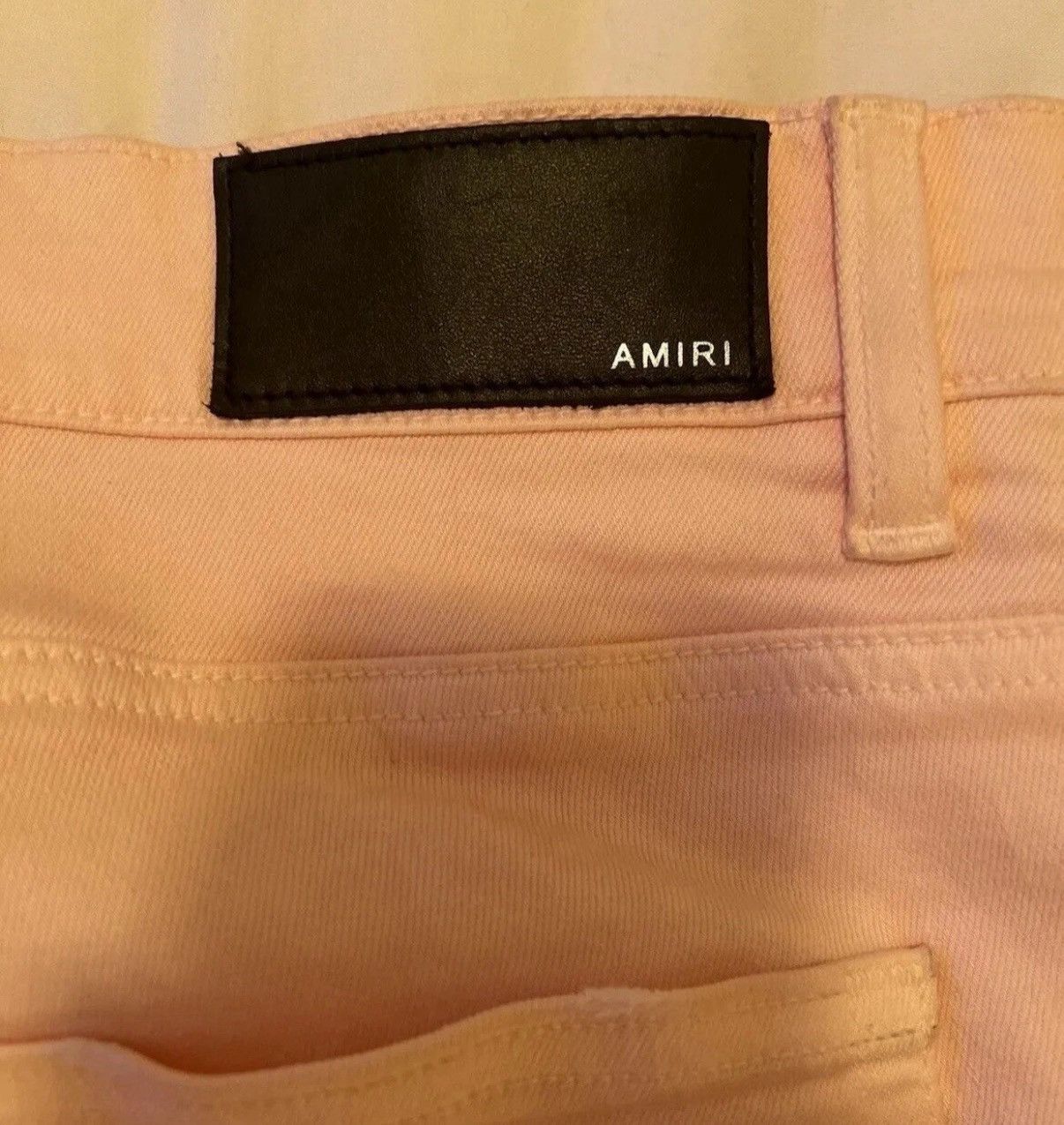 Amiri Amiri Pink MX1 Jeans (sz 38 US) Size US 38 / EU 54 - 9 Thumbnail