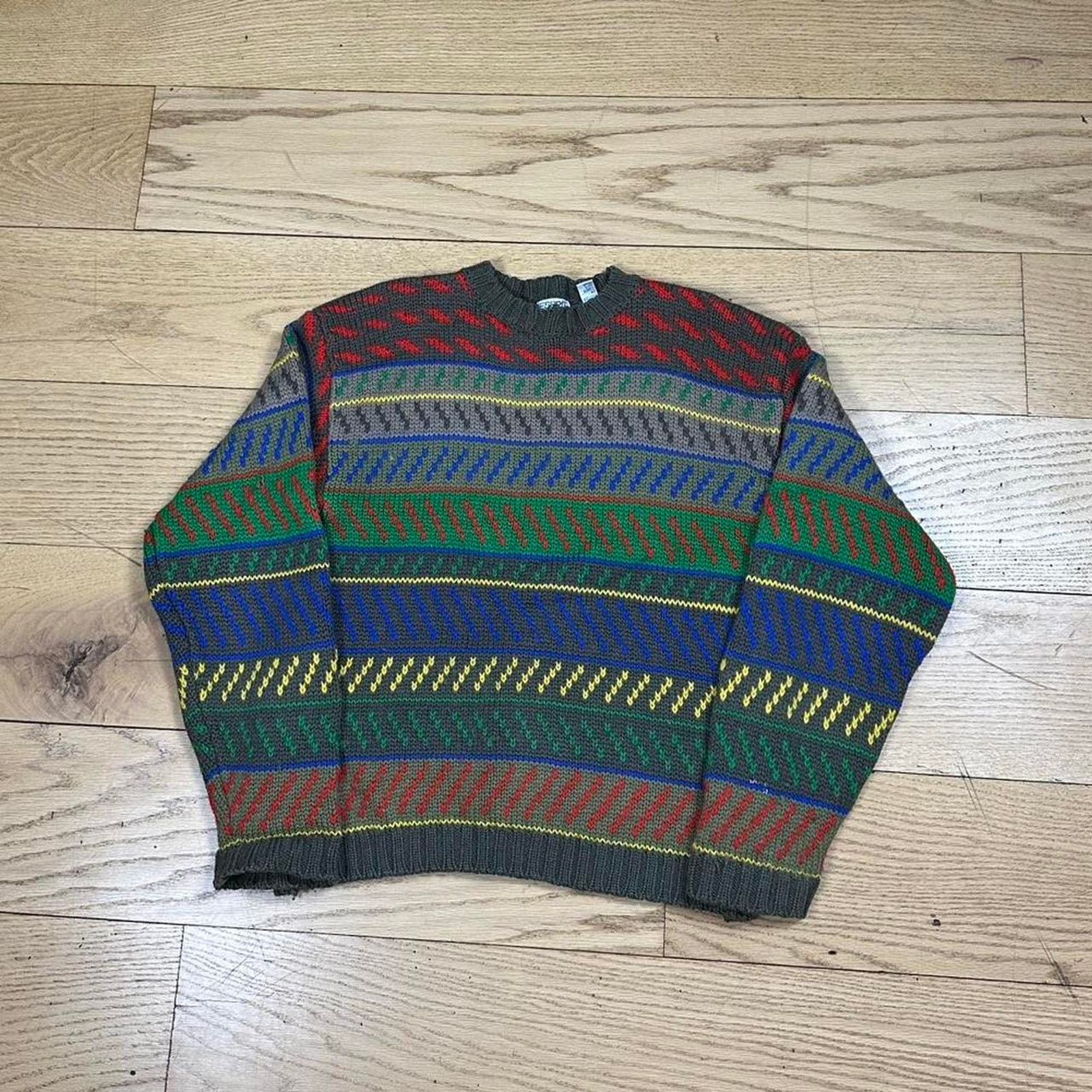 Vintage Vintage knit wool sweater Size M / US 6-8 / IT 42-44 - 1 Thumbnail