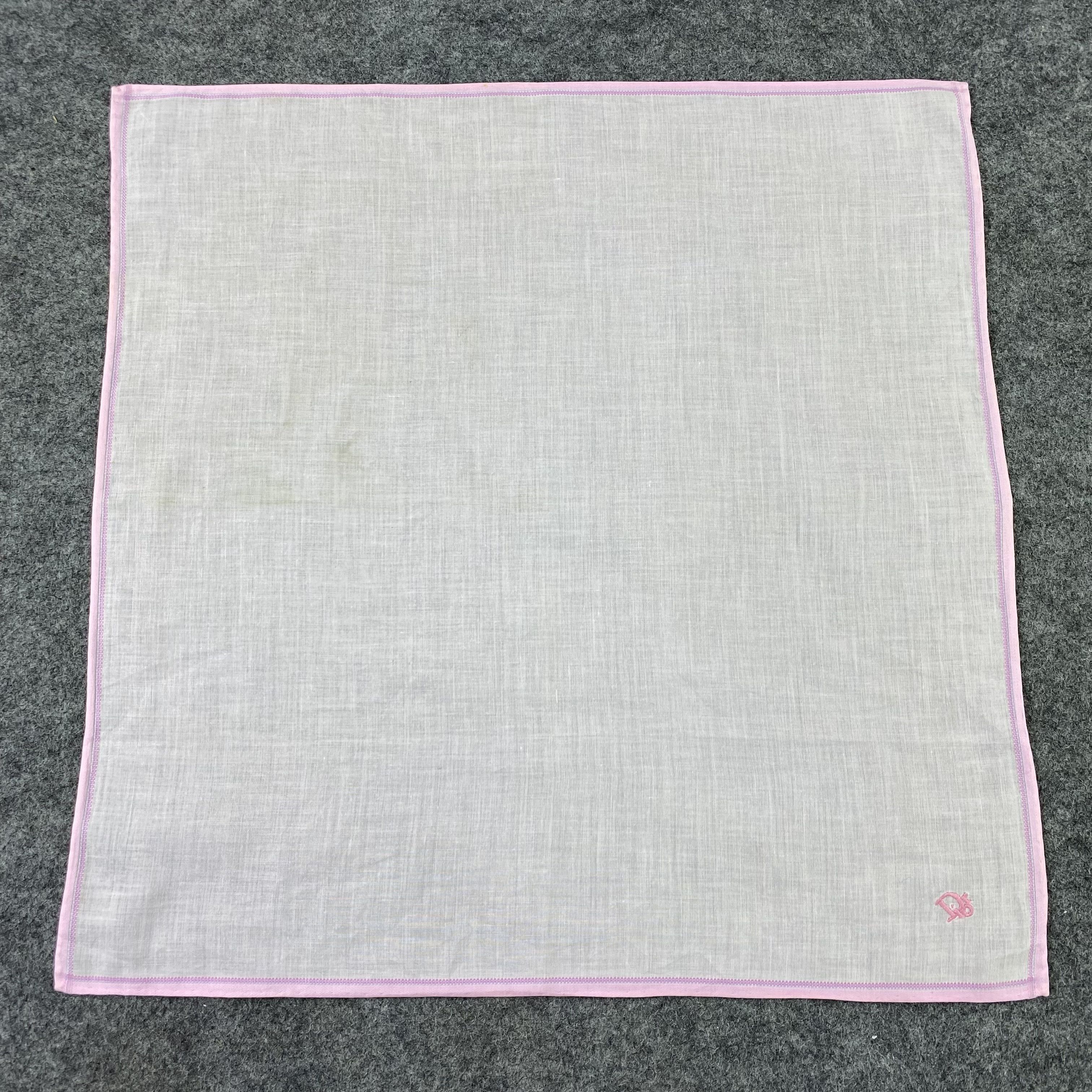 Designer Christian Dior Handkerchief / Bandana / Neckerchief-B805 Size ONE SIZE - 3 Thumbnail