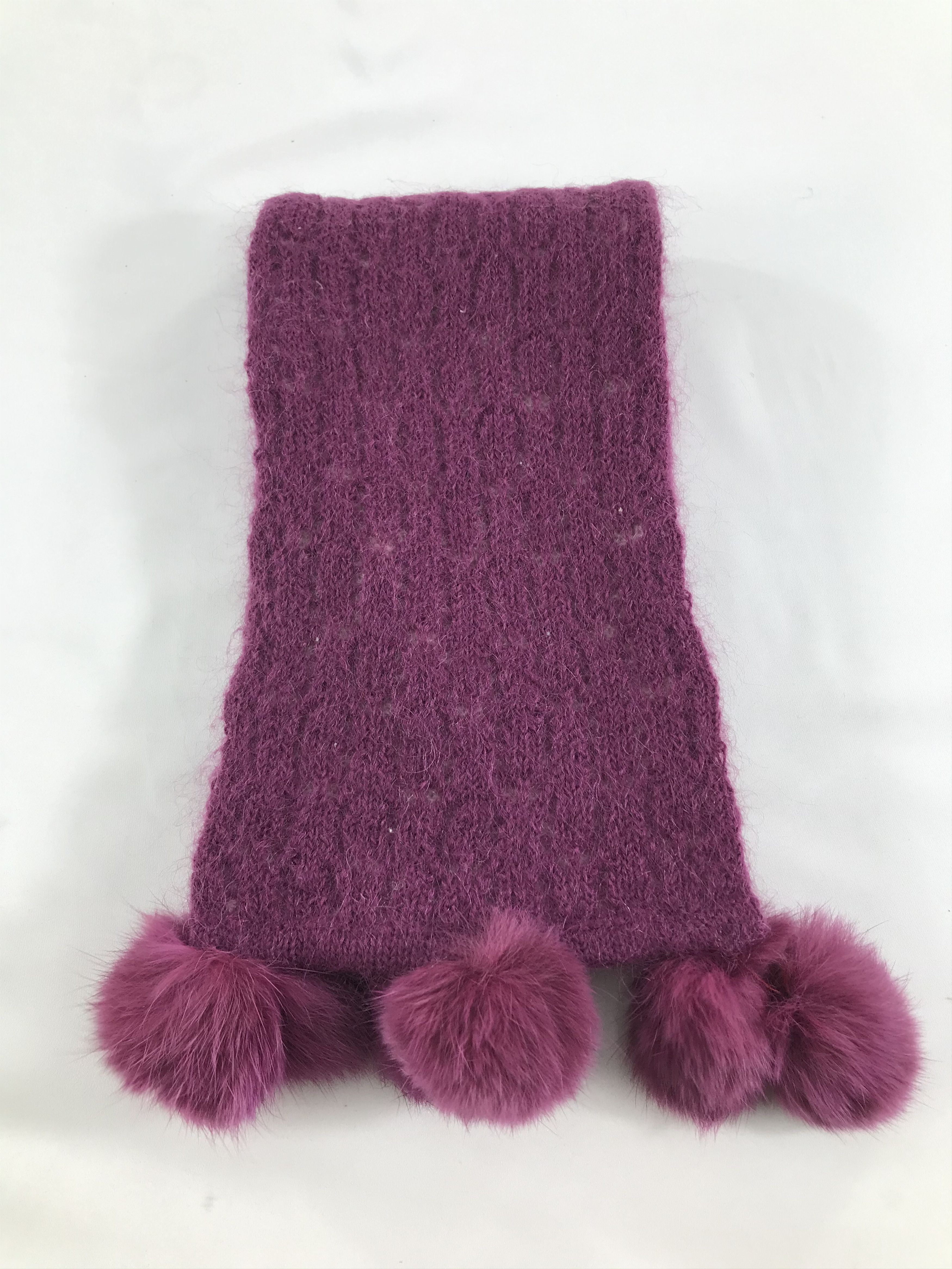 Pierre Cardin Pierre Cardin Wool Bobble Scarf Muffler V163 Size ONE SIZE - 2 Thumbnail