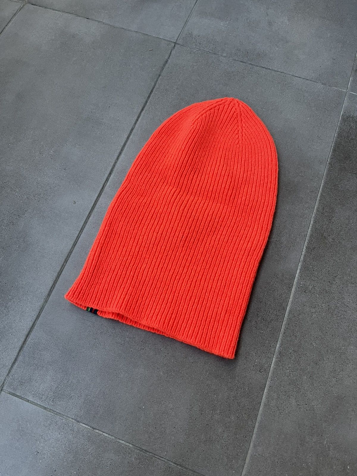 Paul Smith !DS! AW22 Paul Smith Orange Lambswool Balaclava Size ONE SIZE - 7 Thumbnail