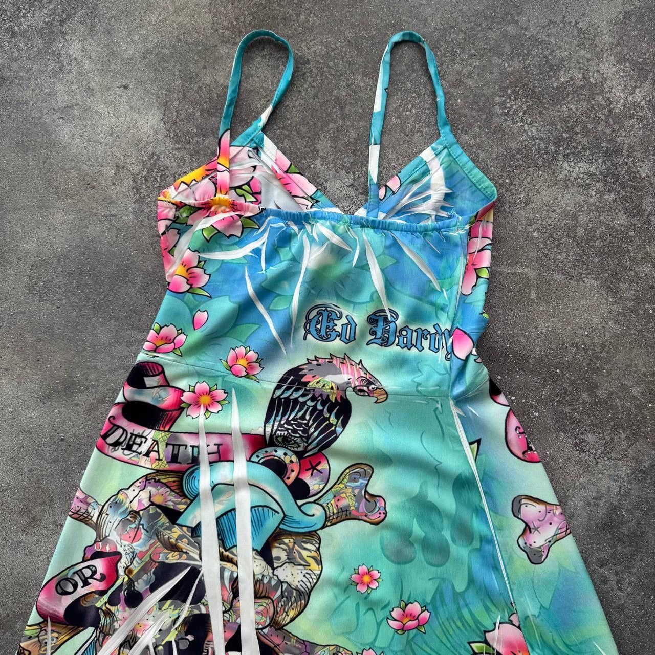 Ed Hardy Ed Hardy by Christian Audigier Y2K Era Dress Size M / US 6-8 / IT 42-44 - 9 Thumbnail