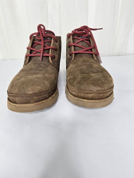 Ugg UGG Neumel Waterproof Leather Chukka Boots Grizzly Brown Size US 10 / EU 43 - 9 Thumbnail