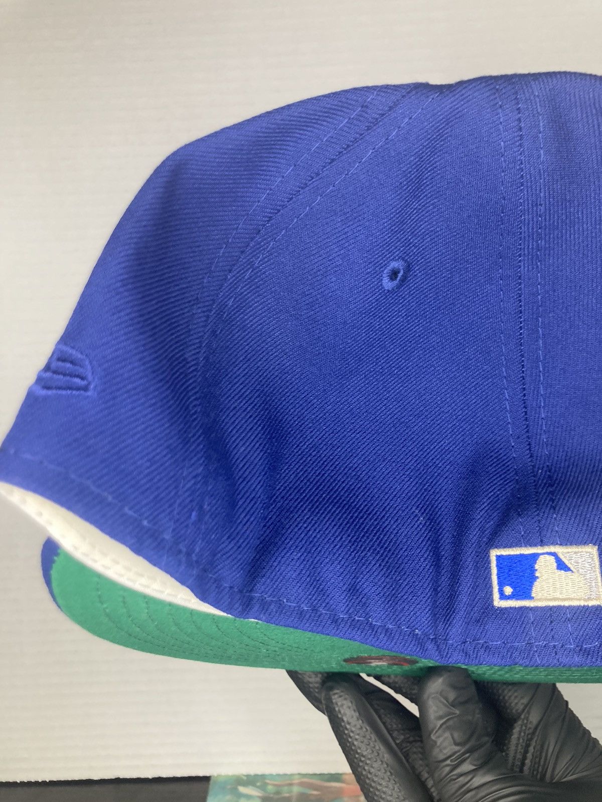MLB × MyFitteds × New Era 1955 Brooklyn Dodgers Jackie Robinson Myfitteds Size ONE SIZE - 3 Thumbnail